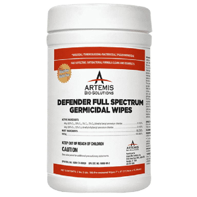 Defender Full Spectrum Germicidal Wipes